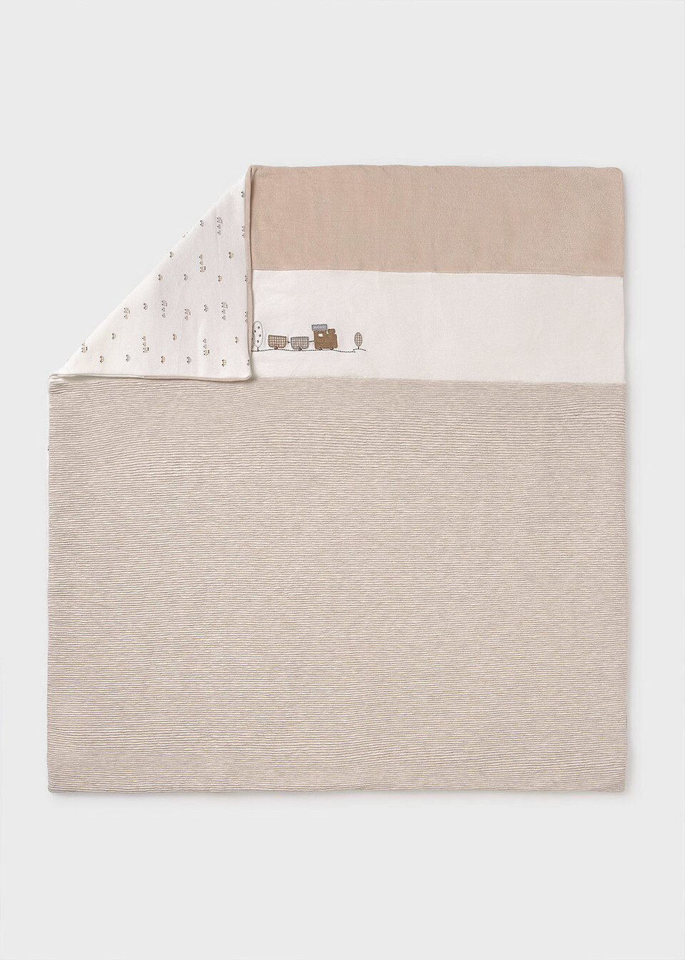 Copertina imbottita per carrozzina Panna / Beige Mayoral