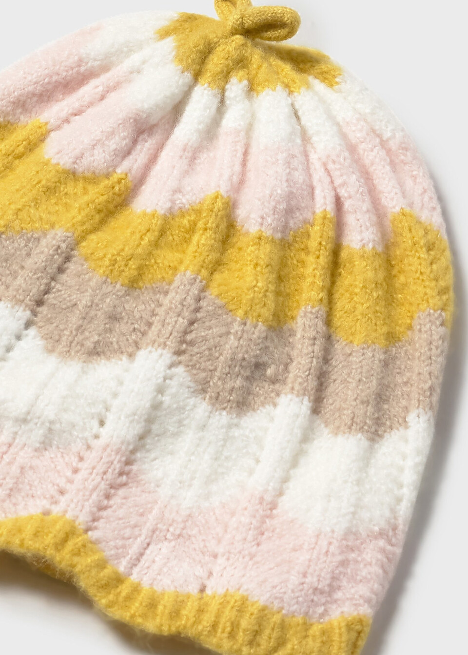 Completo 3 pezzi in caldo cotone Giallo / Tortora / Rosa Mayoral