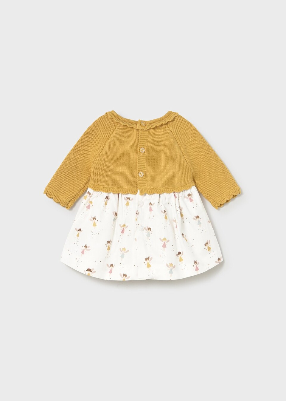 Vestito in caldo cotone Giallo Mayoral