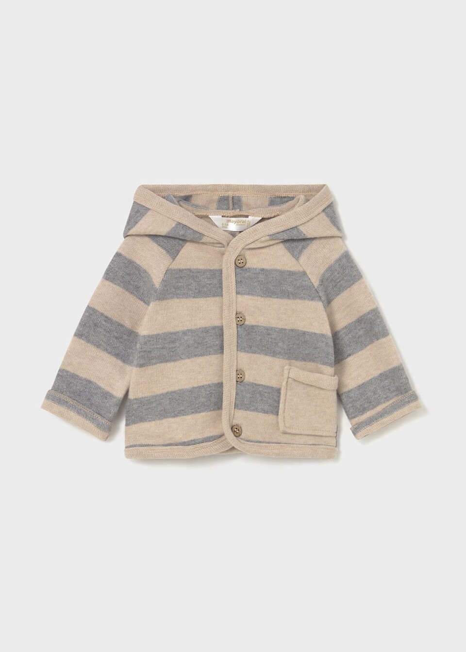Completo 3 pezzi in caldo cotone Beige / Grigio Mayoral