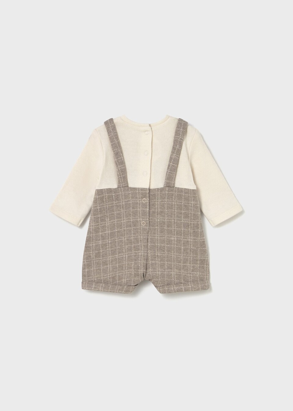 Pagliaccetto in caldo cotone Panna / Beige / Grigio Mayoral