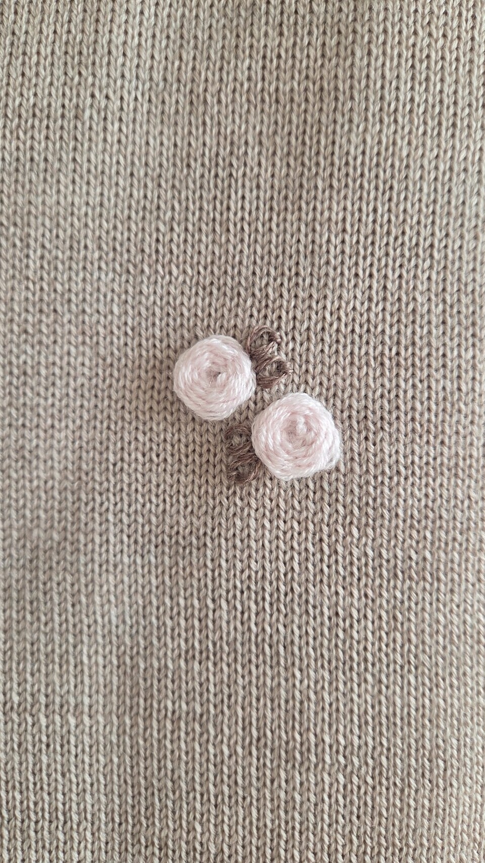 Copertina per carrozzina in pura lana Tortora / Rosa Marlù