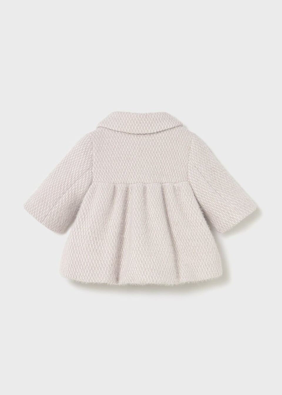 Cappotto teddy neonata Tortora Mayoral