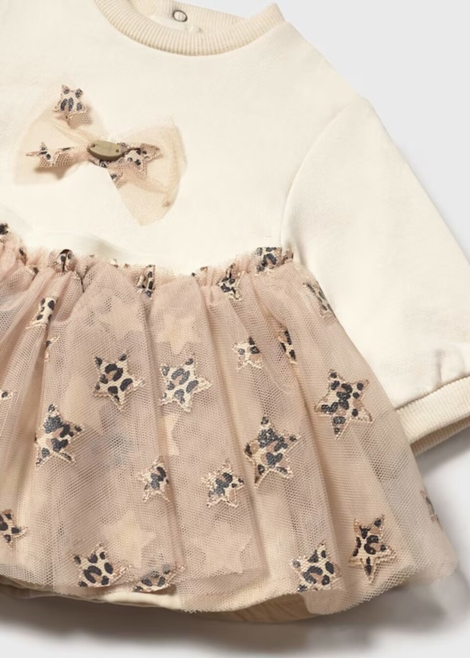Completo 2 pezzi con gonna in tulle e felpa Mayoral