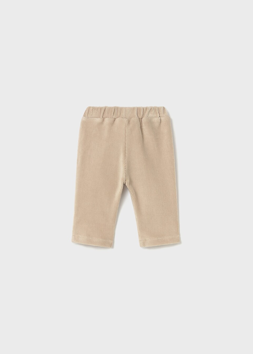 Pantalone in velluto neonata Panna Mayoral