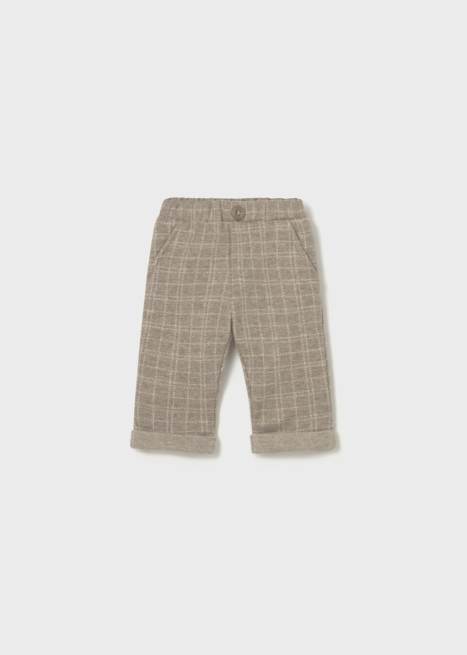 Pantalone in caldo cotone Tortora / Beige Mayoral