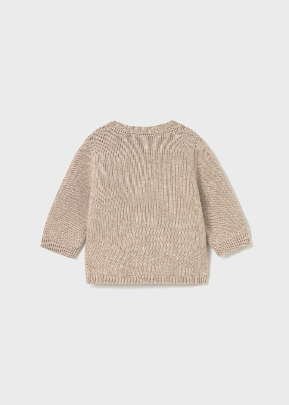 Maglione neonato in caldo cotone Tortora Mayoral