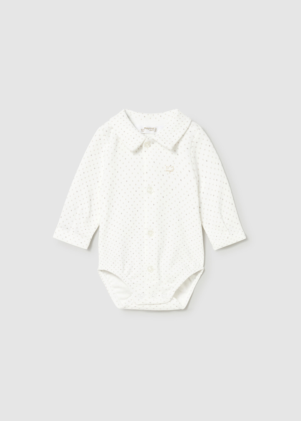 Body camicia in caldo cotone Panna Mayoral