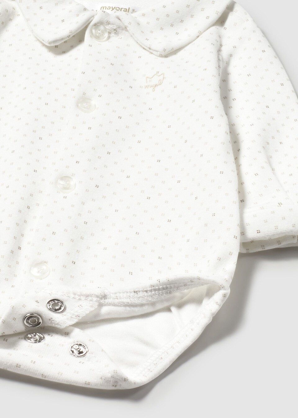 Body camicia in caldo cotone Panna Mayoral