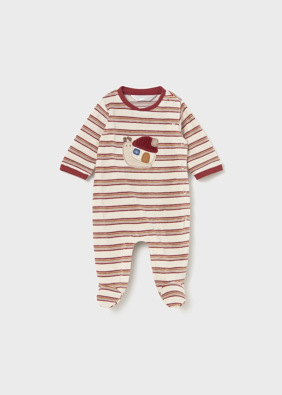 Tutina in ciniglia a righe Mayoral