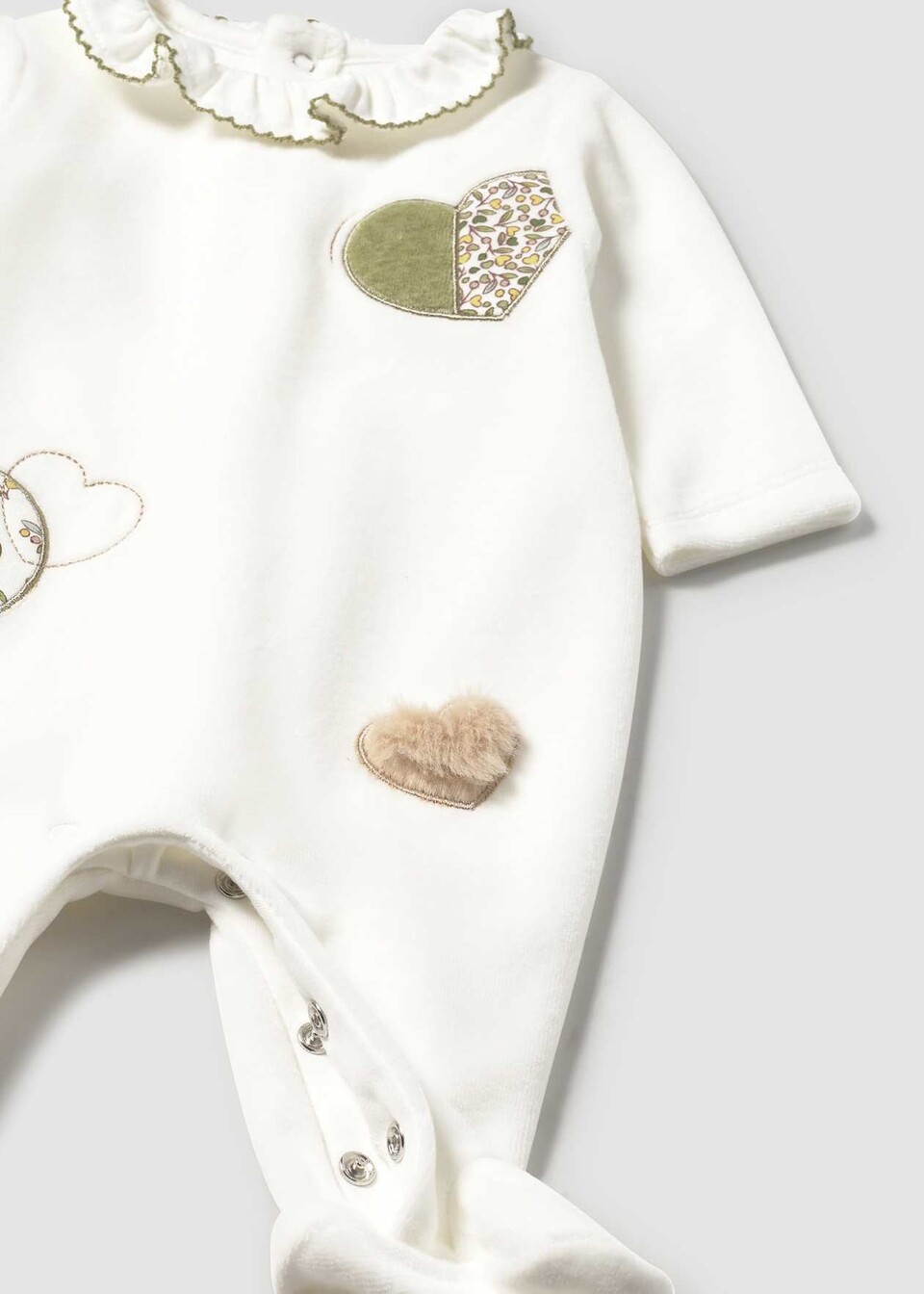 Set 2 tutine in ciniglia Verde / Bianco Mayoral