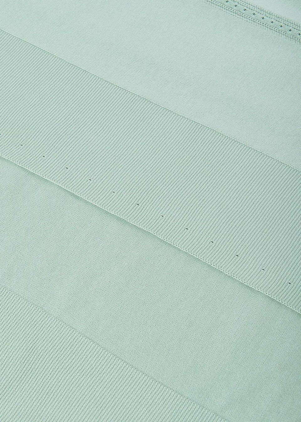 Copertina per carrozzina in filo di puro cotone Verde Alga Mayoral