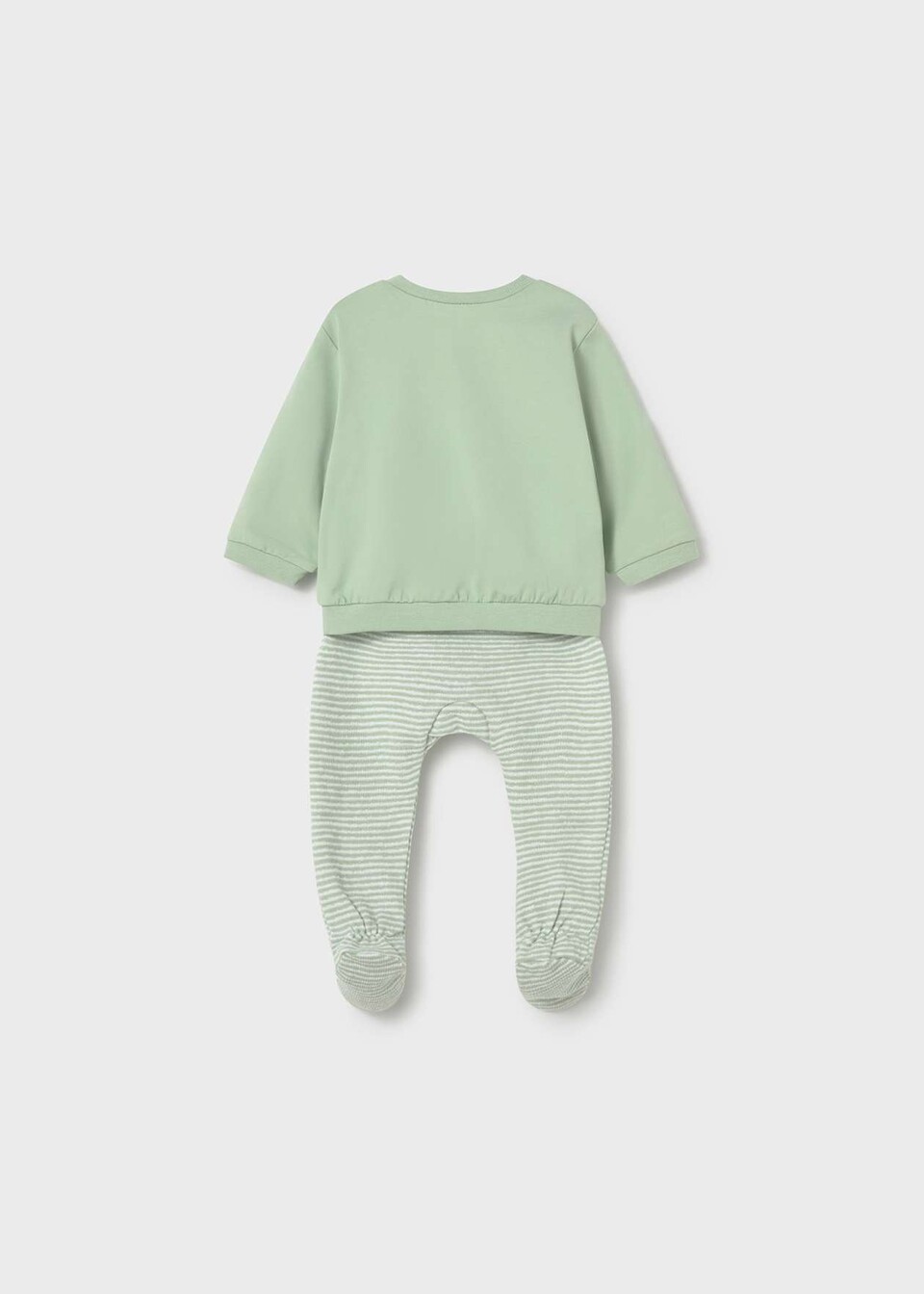 Completo 2 pezzi in jersey di cotone Verde Alga Mayoral