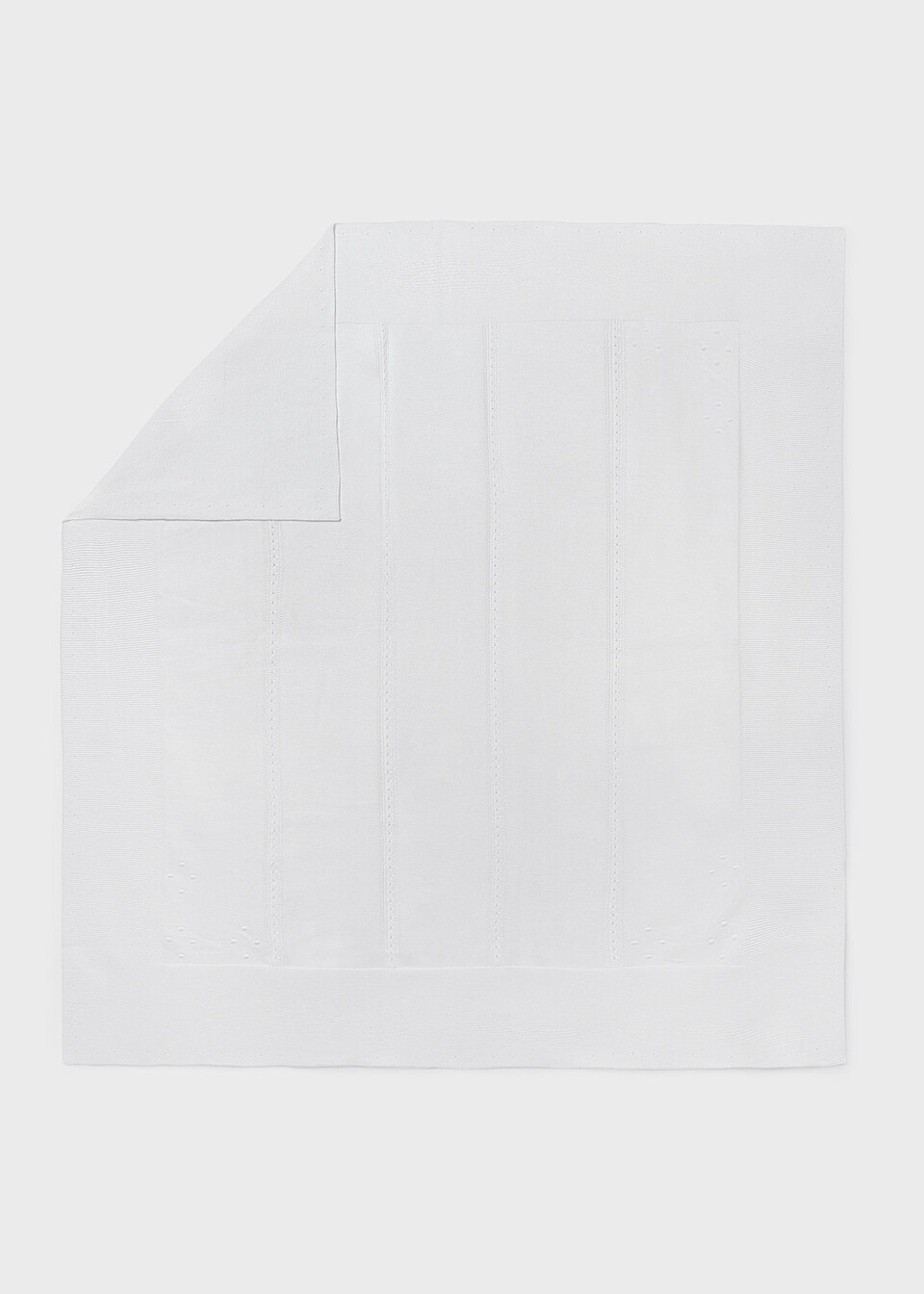 Copertina in filo di puro cotone Bianco Mayoral