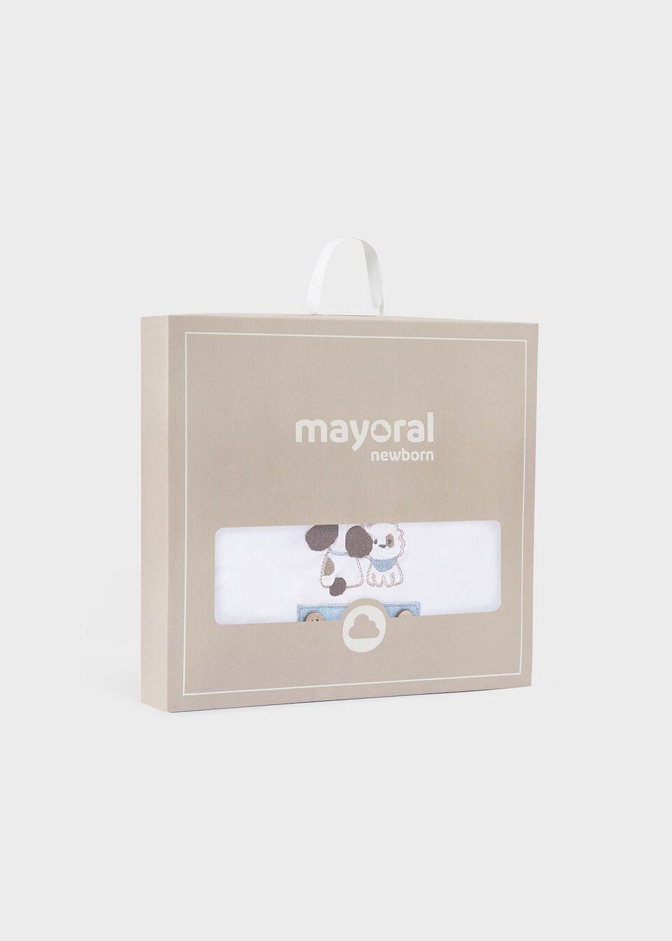 Copertina in jersey di cotone Cielo / Bianco Mayoral