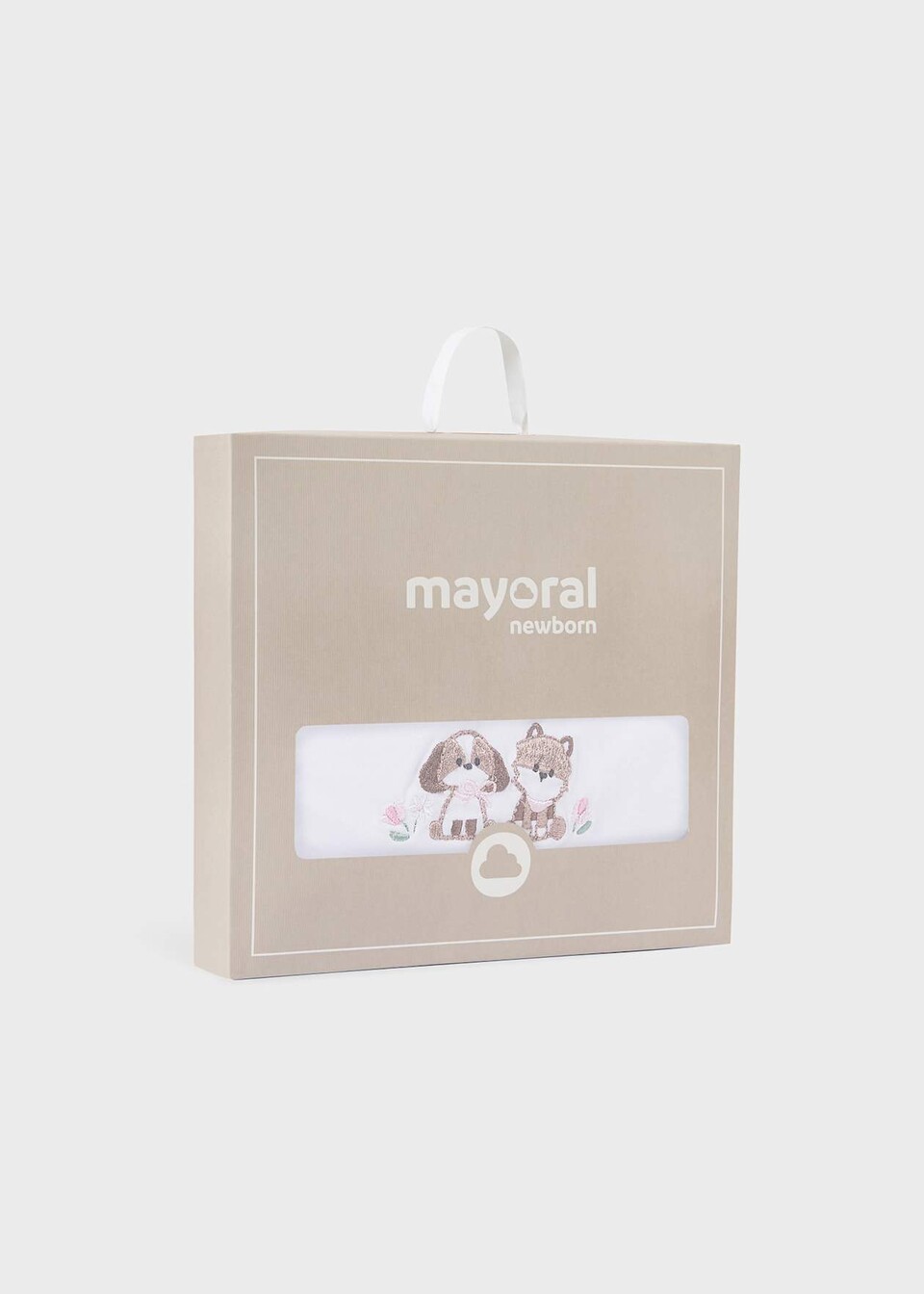 Copertina in jersey di cotone Rosa / Bianco Mayoral