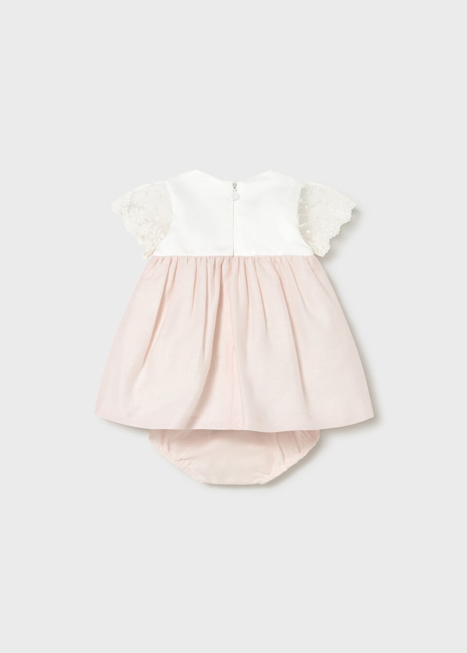 Abito elegante con culotte Rosa / Bianco Mayoral