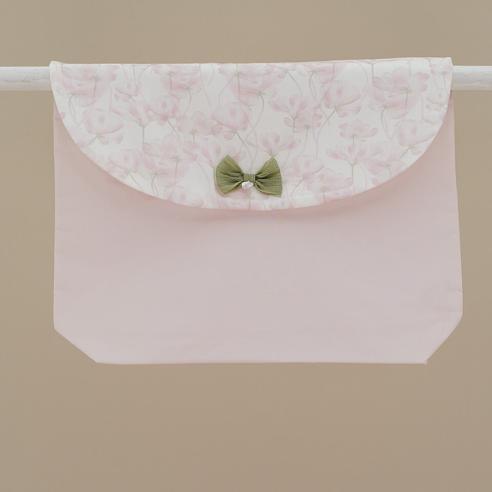 Busta cambio neonata fantasia Rosa Ninnaoh