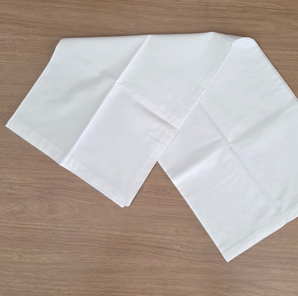 Lenzuolino sotto per carrozzina in puro cotone Bianco Gentile Baby Couture