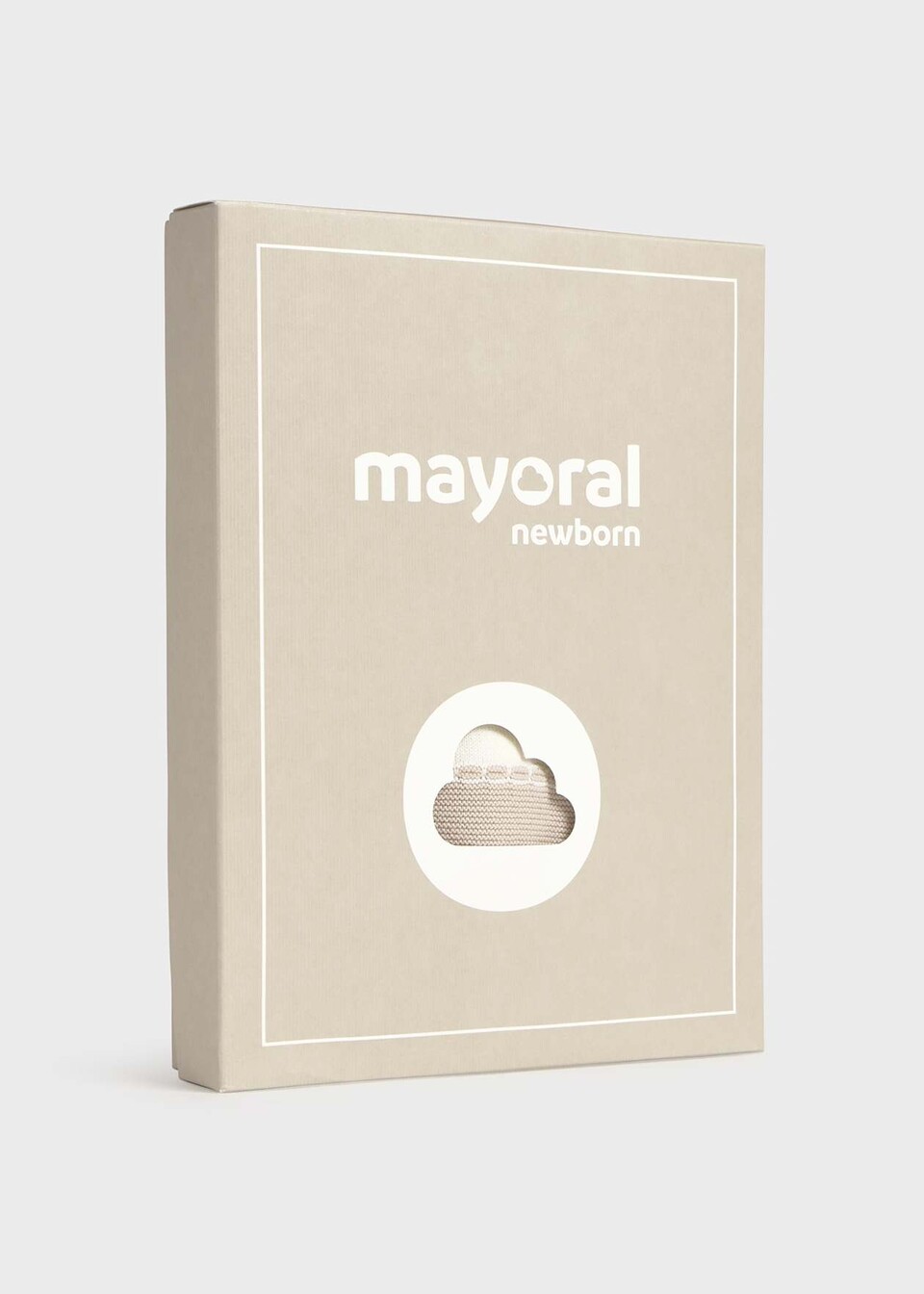 Pagliaccetto in filo di puro cotone Tortora / Panna Mayoral