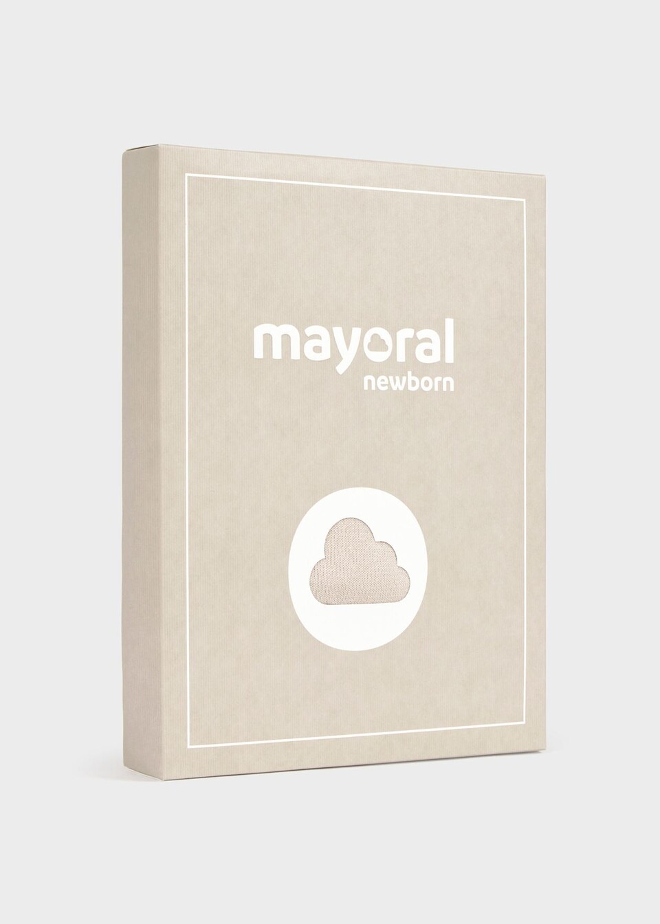 Salopette 2 pezzi in cotone Tortora / Bianco Mayoral