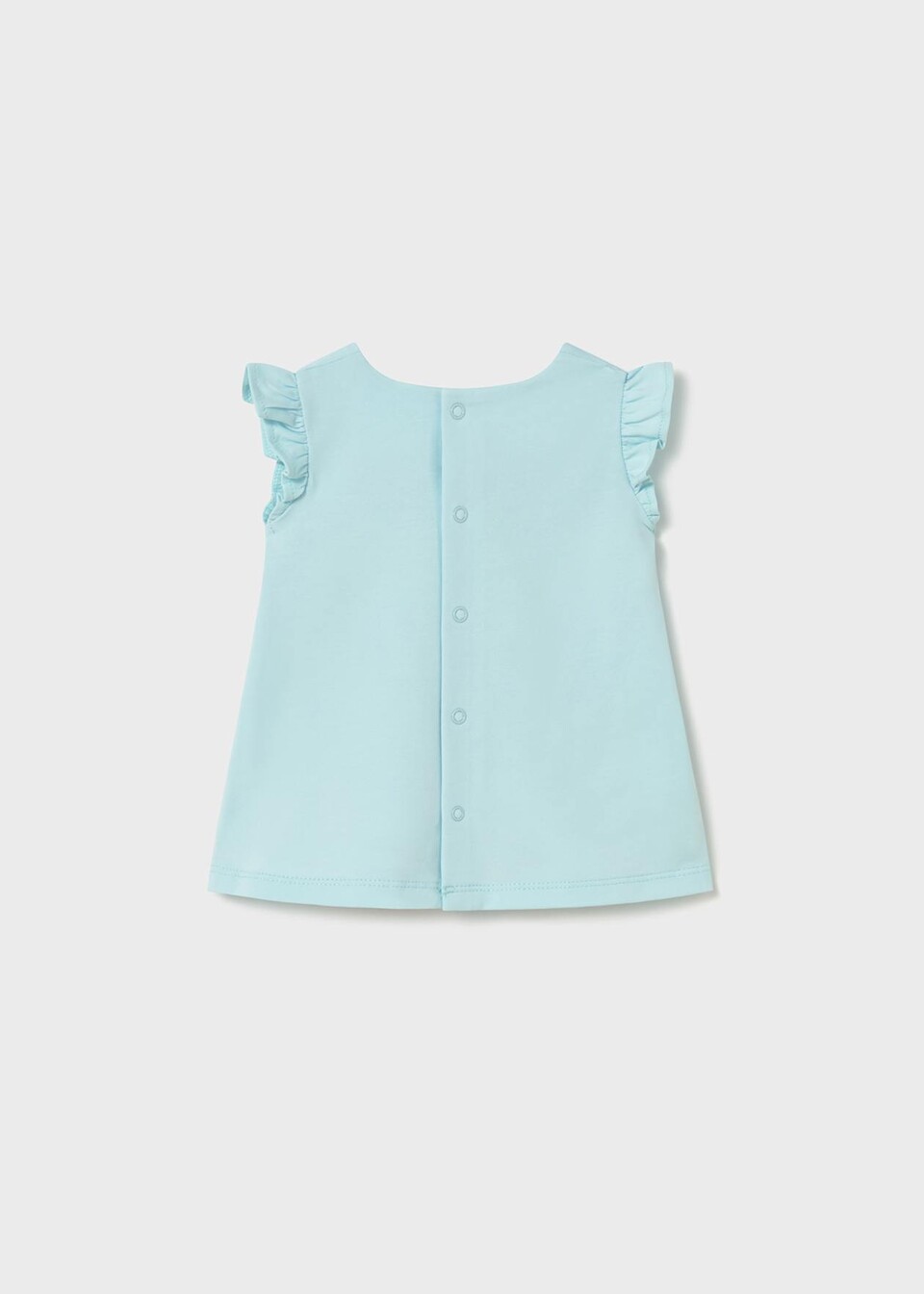 Vestito stampato in cotone Celeste Mayoral