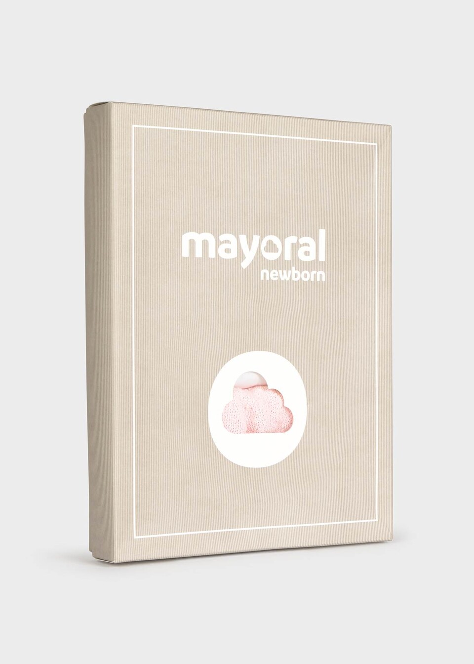 Completo 2 pezzi in cotone Bianco / Rosa Mayoral