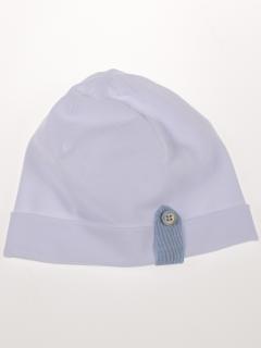 Cappellino in jersey di cotone Bianco Barcellino 110121