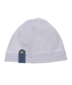 Cappellino in jersey di cotone Bianco Barcellino 110311
