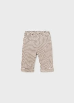 Pantalone neonato in velluto Beige Mayoral