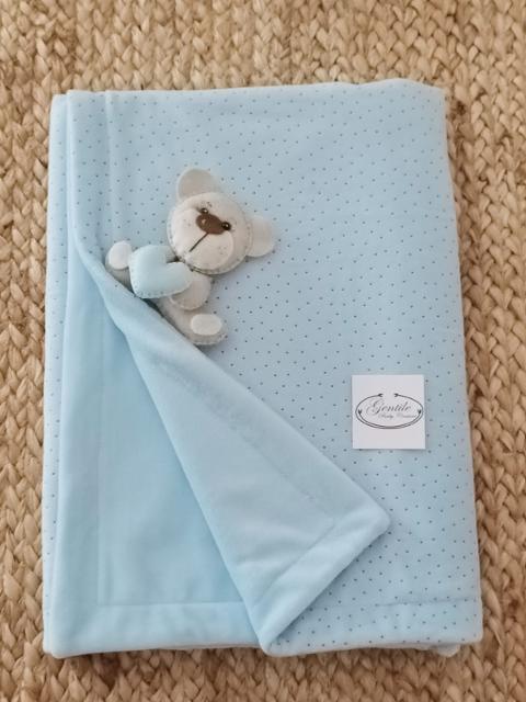 Copertina in ciniglia double face Gentile Baby Couture Carrozzina