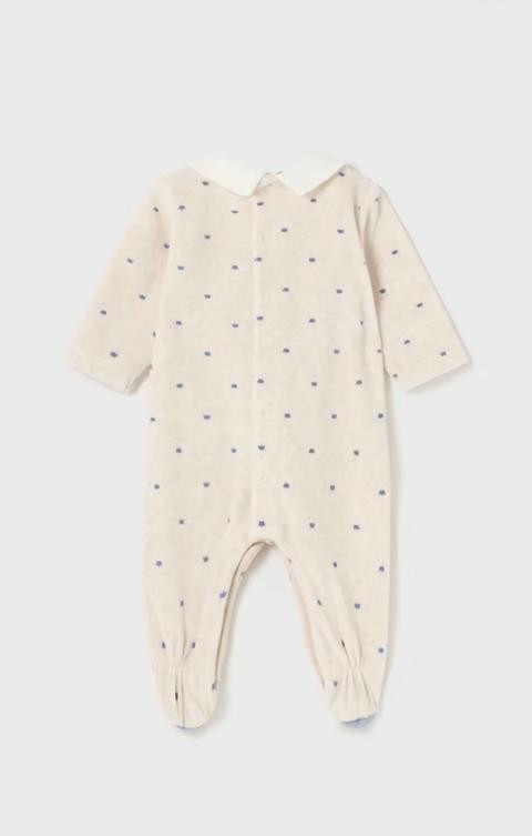 Set 2 pigiami neonato in ciniglia Mayoral 2749