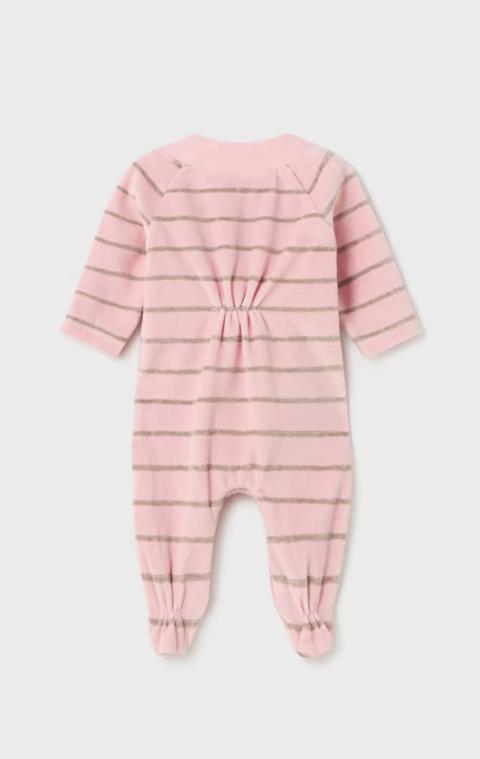 Set 2 pigiami neonata in ciniglia Rosa Mayoral 2738