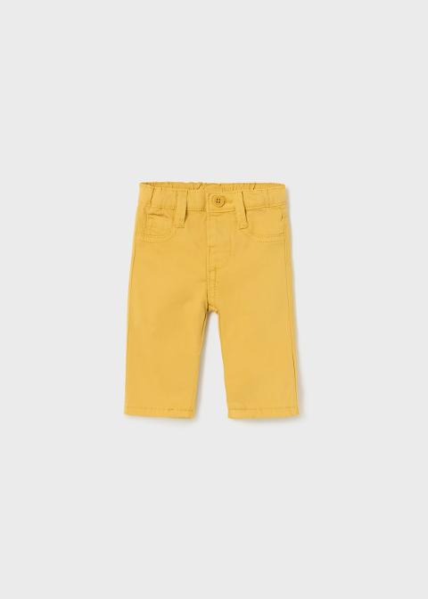 Pantalone neonato in caldo cotone Giallo Mayoral 2517