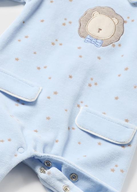 Set 2 pigiami neonato in ciniglia Cielo Mayoral 2749
