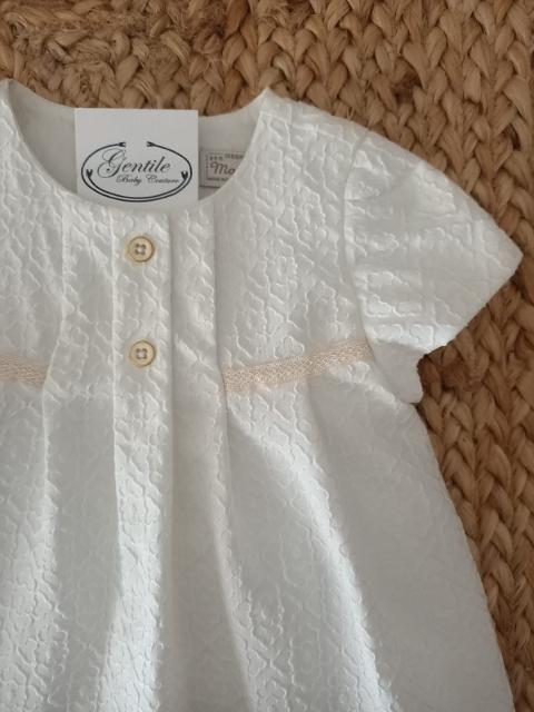 Abito elegante con culotte Panna Mayoral 1823