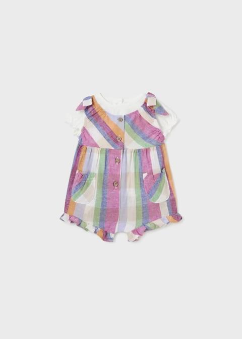 Completo 2 pezzi in cotone multicolor Mayoral 1697