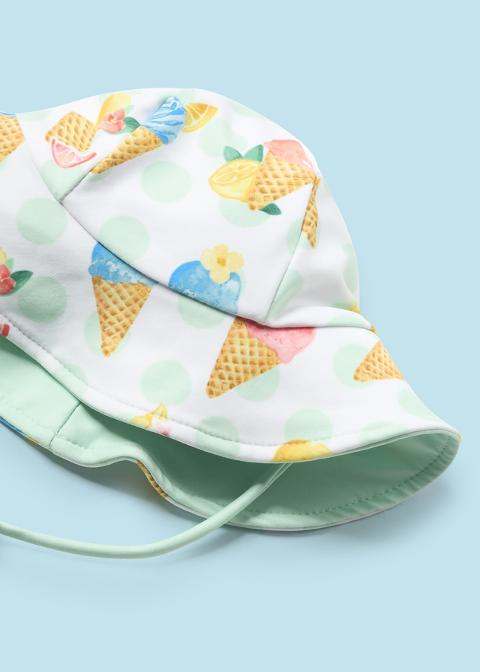 Costume intero con cappellino Verde Mayoral 1793