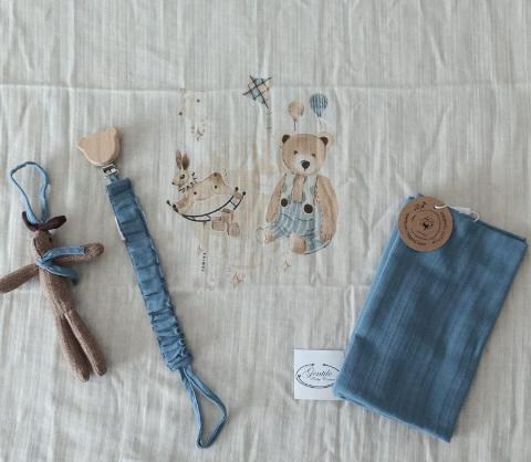 Box regalo Mussole ,Porta ciucco e Coniglietto Jamiks JLG200