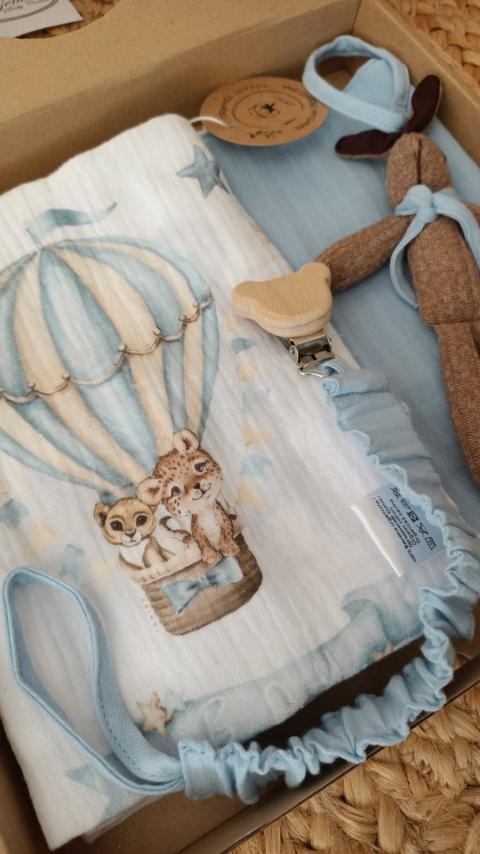 Box regalo Mussole ,Porta ciucco e Coniglietto Jamiks JLG200