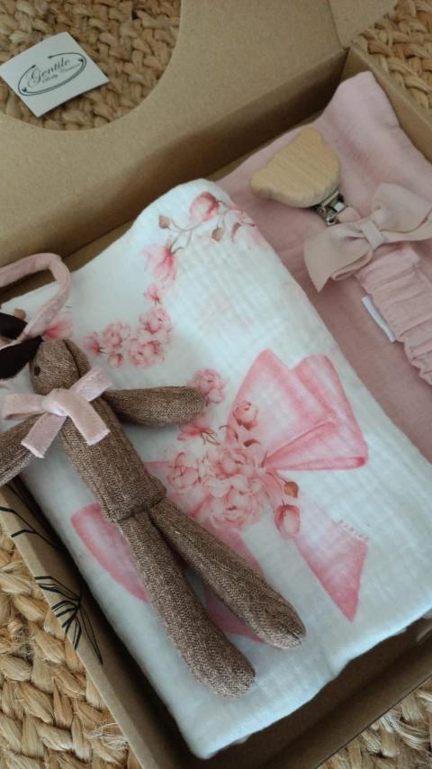 Box regalo Mussole ,Porta ciucco e Coniglietto Jamiks JLG200