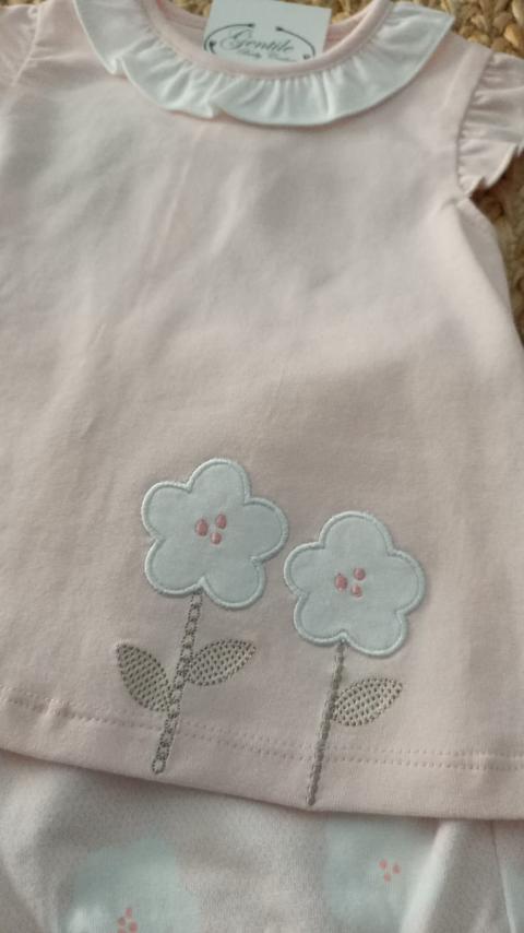 Completo 4 pezzi in cotone taglia 4-6 mesi Mayoral 1622