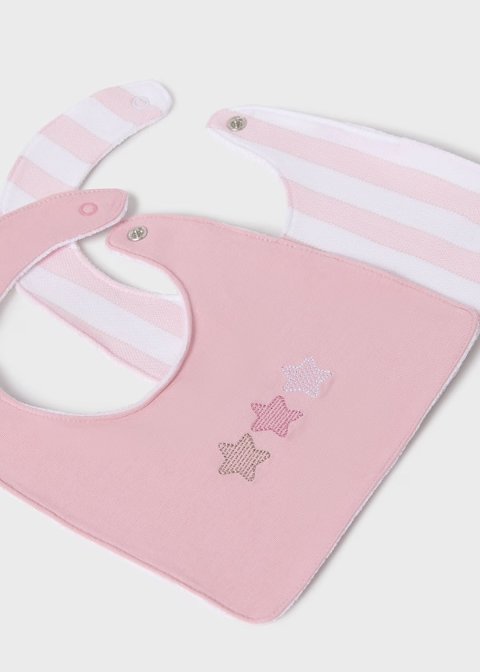 Set 2 bavaglini rosa Mayoral