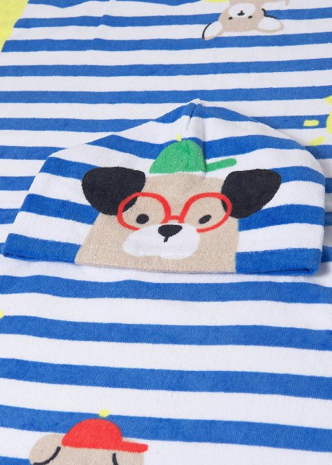 Poncho in spugna con cappuccio Cagnolino taglia unica Mayoral