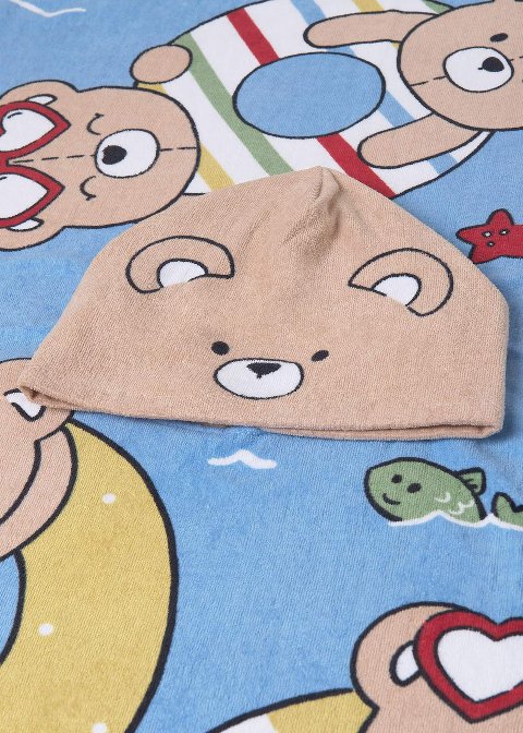 Poncho in spugna con cappuccio Orsetto taglia unica Mayoral