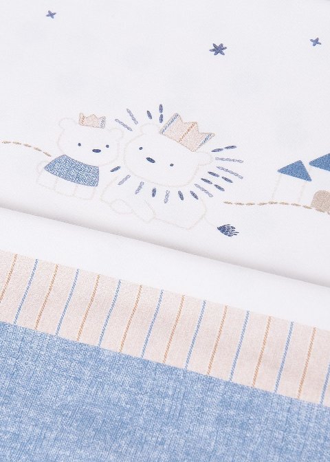 Copertina per carrozzina in puro cotone Azzurro Mayoral