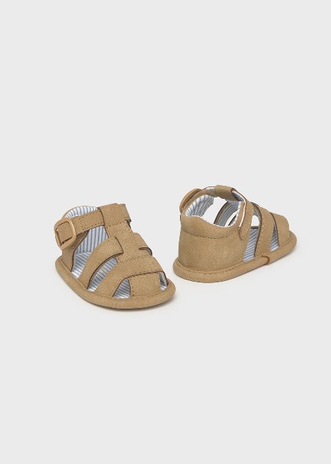 Scarpette ragnetti neonato Cammello Mayoral