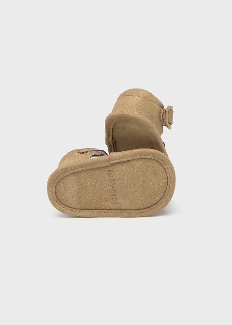 Scarpette ragnetti neonato Cammello Mayoral