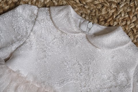 Abito elegante Rosa Cipria taglia 9 mesi Bimbalò