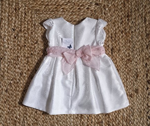 Abito elegante con cintura e culotte Bianco taglia 12 mesi Mayoral